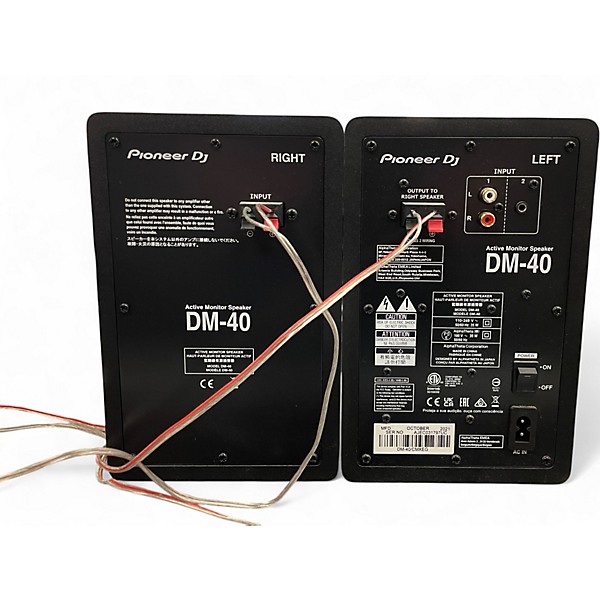 Used Pioneer DJ DM40 Powered Monitor