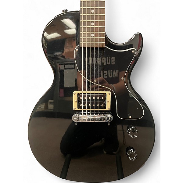 Used Epiphone Les Paul Junior Black Solid Body Electric Guitar