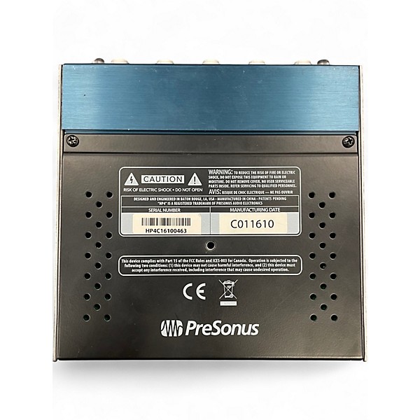 Used PreSonus HP4 Headphone Amp