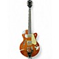 Used Gretsch Guitars Broadkaster Jr.  Amber Hollow Body Electric Guitar thumbnail