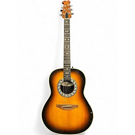 Used Ovation 1970s 1112 2 Color Sunburst Acoustic Guitar