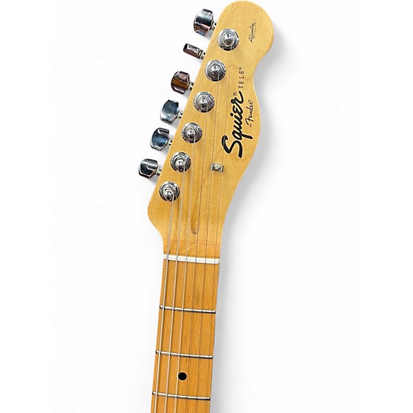 Used Squier Affinity Telecaster Candy Apple Red Solid Body Electric Guitar