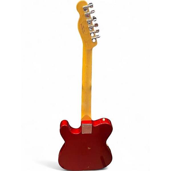 Used Squier Affinity Telecaster Candy Apple Red Solid Body Electric Guitar