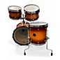 Used Mapex 4 Piece EVOLUTION 3 Color Sunburst Drum Kit
