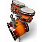 Used Mapex 4 Piece EVOLUTION 3 Color Sunburst Drum Kit