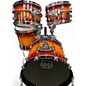 Used Mapex 4 Piece EVOLUTION 3 Color Sunburst Drum Kit