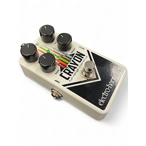 Used Electro-Harmonix Crayon Full Range Overdrive Effect Pedal