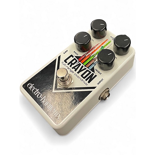 Used Electro-Harmonix Crayon Full Range Overdrive Effect Pedal