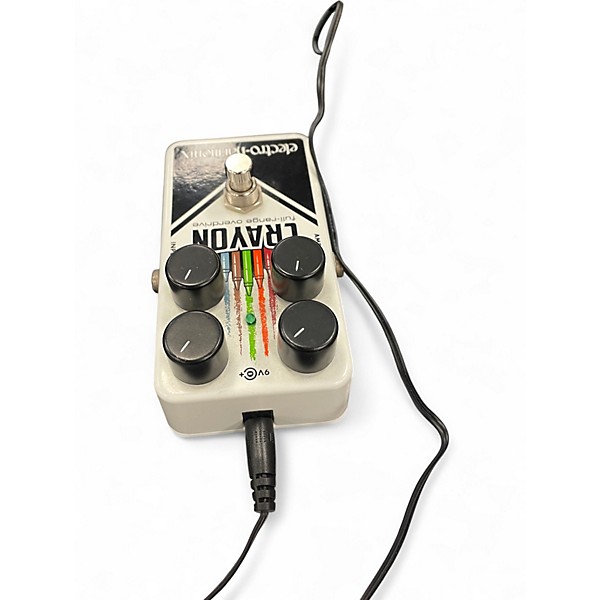 Used Electro-Harmonix Crayon Full Range Overdrive Effect Pedal