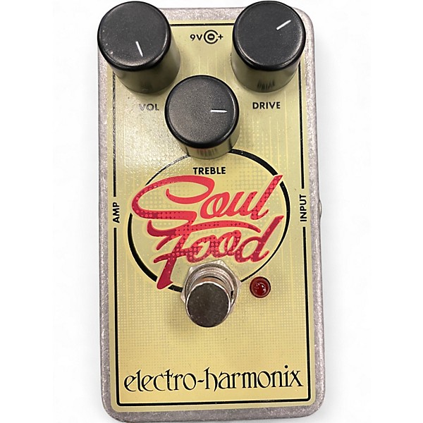 Used Electro-Harmonix Soul Food Overdrive Effect Pedal