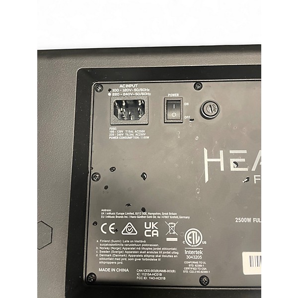 Used HeadRush FRFR 1x12 MKII Powered Speaker