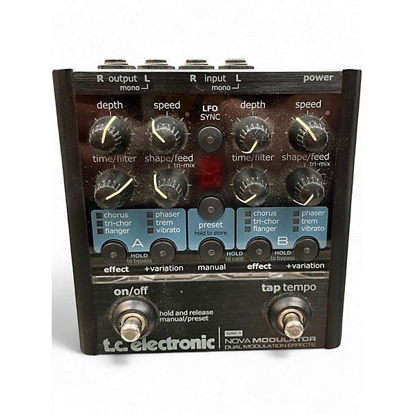 Used TC Electronic Nova Modulator Effect Pedal