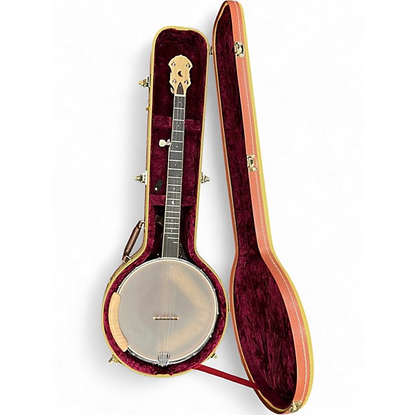 Used Gold Tone High Moon Mahogany Satin Banjo