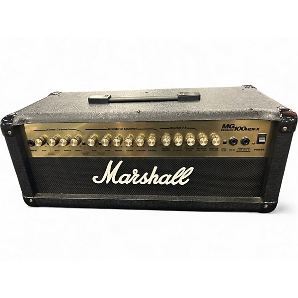 Used Marshall MG100HDFX 100W Solid State Guitar Amp Head