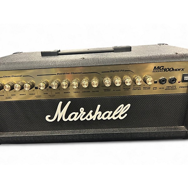 Used Marshall MG100HDFX 100W Solid State Guitar Amp Head