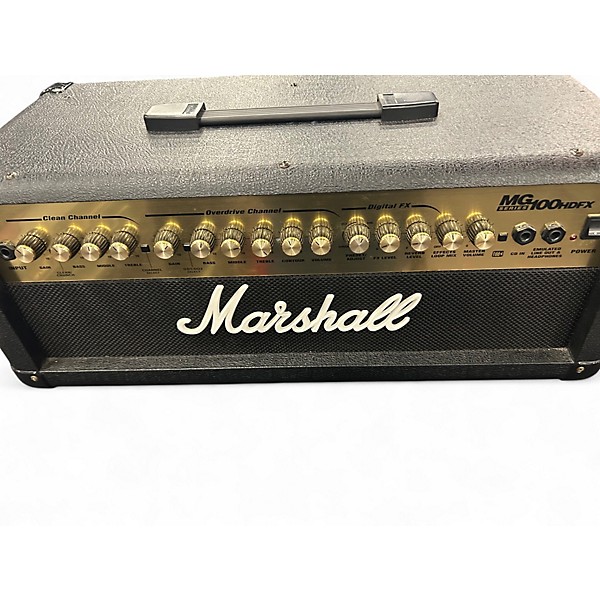 Used Marshall MG100HDFX 100W Solid State Guitar Amp Head