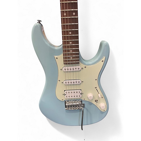 Used Ibanez AZES40 Blue Solid Body Electric Guitar