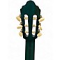 Used Valencia VC204TBU TRANS SATIN BLUE Classical Acoustic Guitar