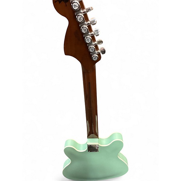 Used Fender TOM DELONGE STARCASTER SEAFOAN GREEM Hollow Body Electric Guitar
