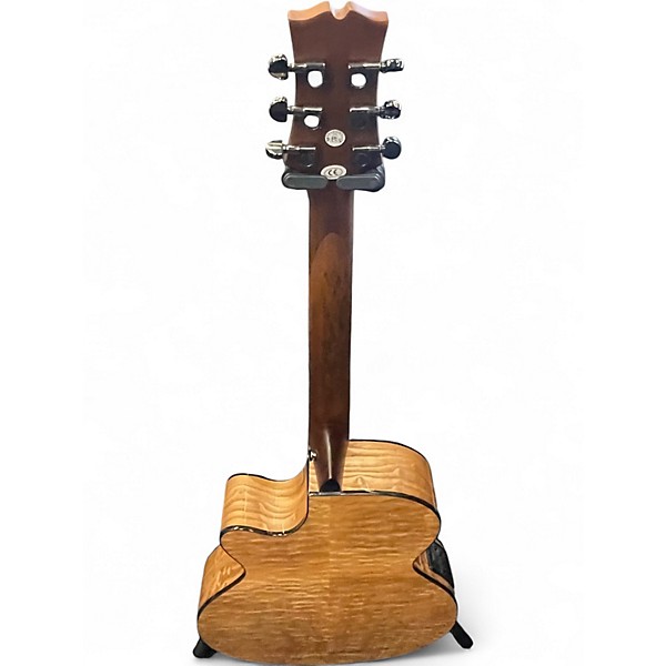 Used Mitchell MX430QAB Natural Acoustic Electric Guitar