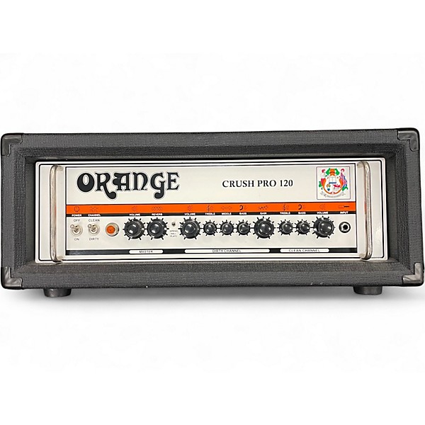 Used Orange Amplifiers CR120H Crush Pro 120W Solid State Guitar Amp Head
