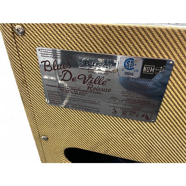 Used Fender Blues DeVille 410 Reissue Tube Guitar Combo Amp