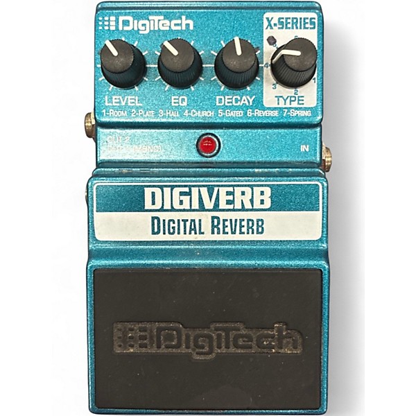 Used DigiTech DigiVerb Effect Pedal