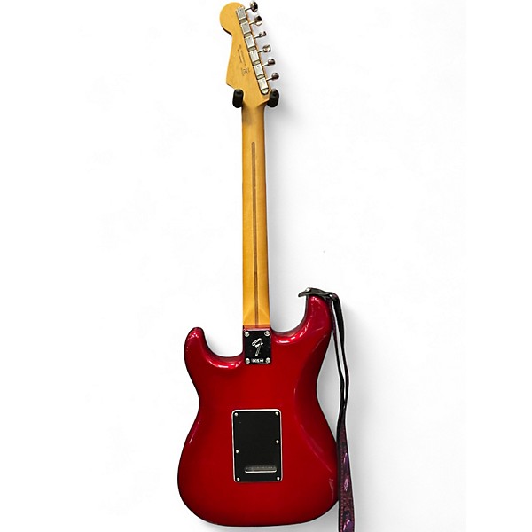 Used Fender LTD PLYR II STRAT HSS RW CRB Trans Red Solid Body Electric Guitar