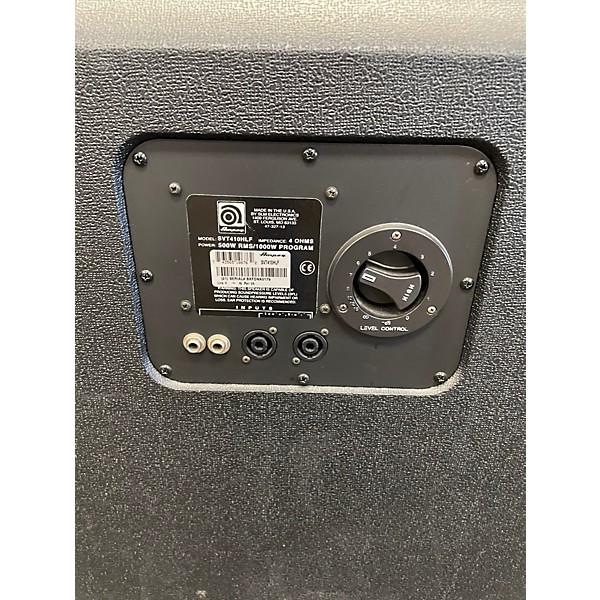 Used Ampeg SVT410HLF 500W 4x10 Bass Cabinet