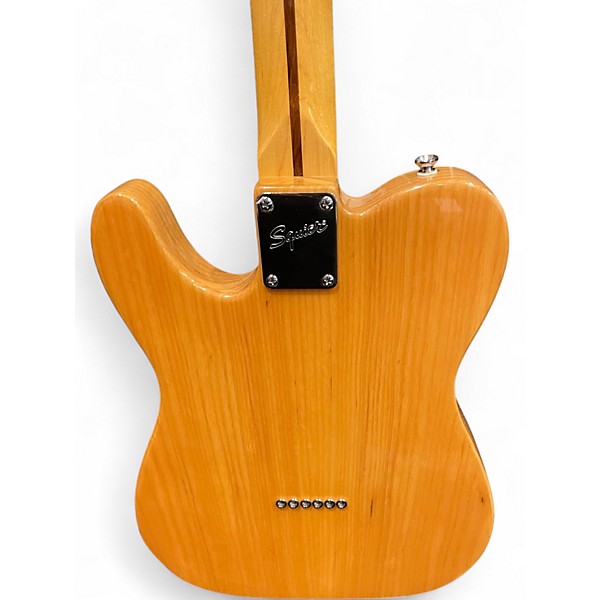 Used Squier Classic Vibe '70s Telecaster Thinline Natural Hollow Body Electric Guitar