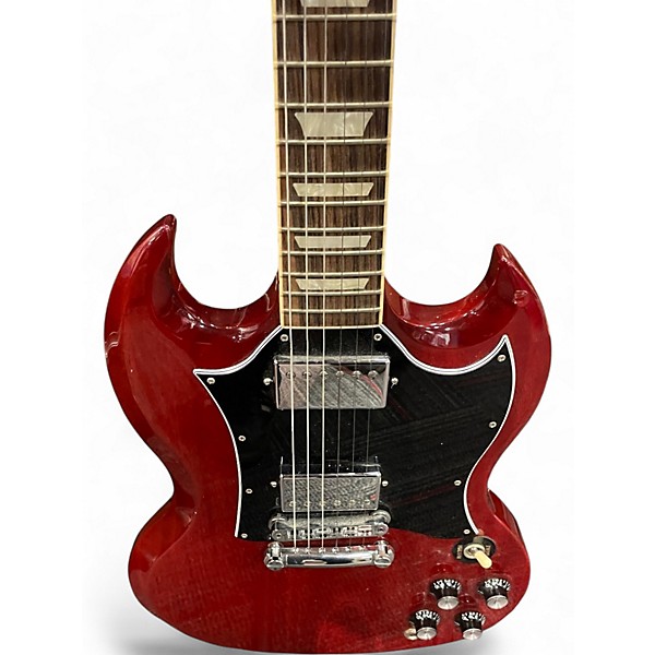 Used Gibson SG Cherry Solid Body Electric Guitar
