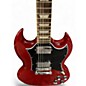 Used Gibson SG Cherry Solid Body Electric Guitar
