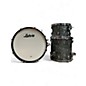 Used Ludwig 3 Piece Classic Maple Black Pearl Drum Kit thumbnail