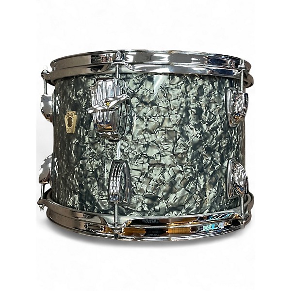 Used Ludwig 3 Piece Classic Maple Black Pearl Drum Kit