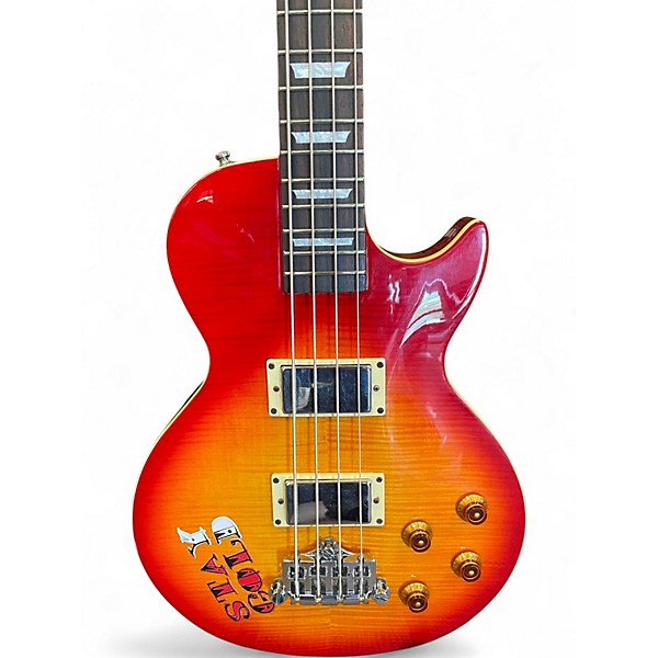 Used Epiphone LES PAUL STANDARD BASS 2 Tone Sunburst Electric Bass Guitar