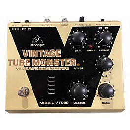 Used Behringer VT999 Vintage Tube Monster Effect Pedal
