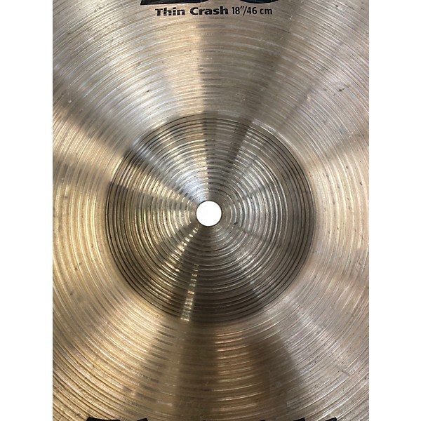 Used SABIAN 18in B8 Thin Crash Cymbal