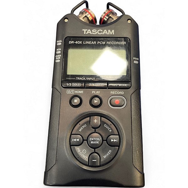 Used TASCAM DR-40x MultiTrack Recorder
