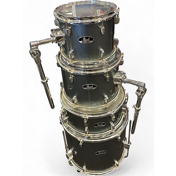 Used Pearl 5 Piece ROADSHOW GREY Drum Kit