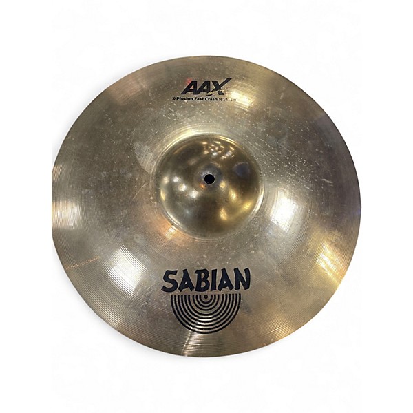 Used SABIAN 16in AAX Xplosion Fast Crash Cymbal