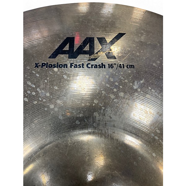Used SABIAN 16in AAX Xplosion Fast Crash Cymbal