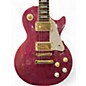 Used Epiphone Les Paul Ultra Transparent Pink Solid Body Electric Guitar