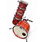 Used Rogers 5 Piece LONDONER V MOJAVE RED Drum Kit thumbnail