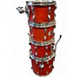 Used Rogers 5 Piece LONDONER V MOJAVE RED Drum Kit