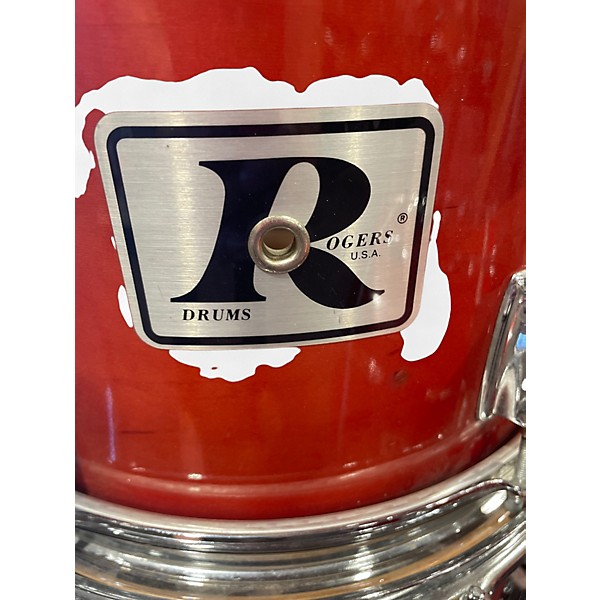 Used Rogers 5 Piece LONDONER V MOJAVE RED Drum Kit