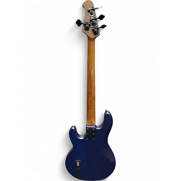 Used Sterling by Music Man Ray34 Neptune Blue Electric Bass Guitar