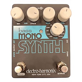 Used Electro-Harmonix Bass Mono Synth Bass Bass Effect Pedal