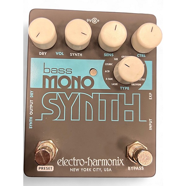 Used Electro-Harmonix Bass Mono Synth Bass Bass Effect Pedal