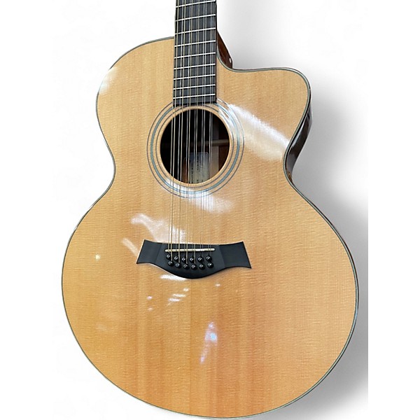 Used Taylor LKSM Leo Kottke Signature Natural 12 String Acoustic Electric Guitar