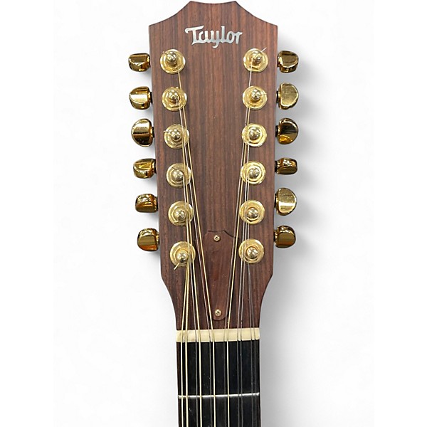 Used Taylor LKSM Leo Kottke Signature Natural 12 String Acoustic Electric Guitar